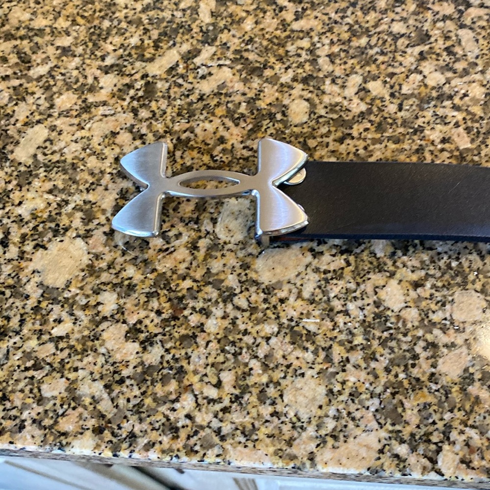 Men’s black golf belt